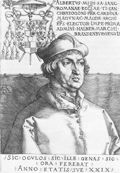 Cardinal Albrecht of Brandenburg